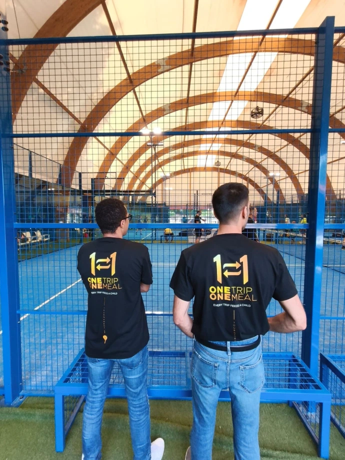One Trip One Meal participated in the Padel Para Ti 
