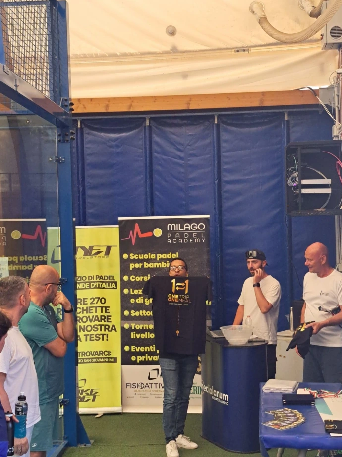 One Trip One Meal participated in the Padel Para Ti 