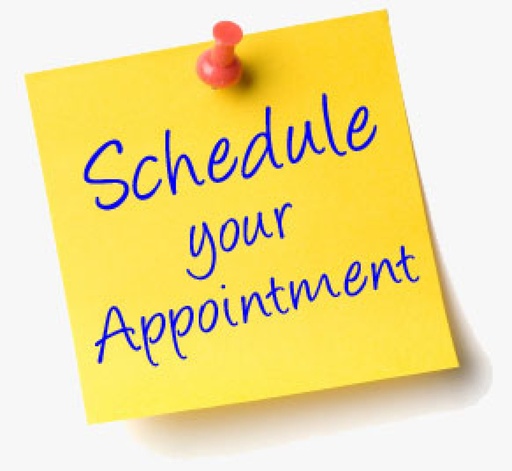 Schedule your Online Appointment